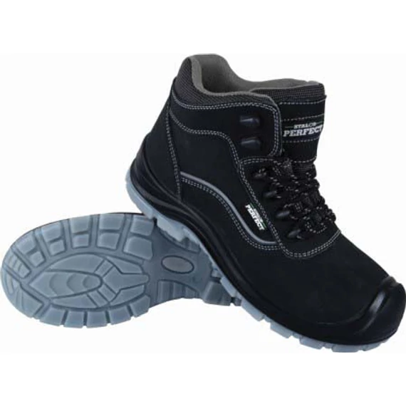 Munkavédelmi bőrbakancs, vízálló, S3 SRC, méret:40, HELIOS HIGH, STALCO PERFECT