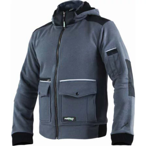 Bélelt kapucnis pulóver, méret:XXXL, PRACTIK, STALCO PERFECT POWERMAX