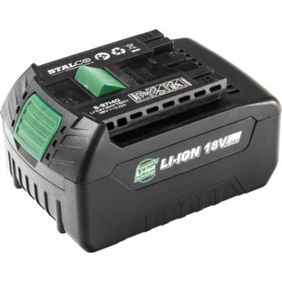 AKKUMULÁTOR LI-ION 18V, 4.0Ah STALCO