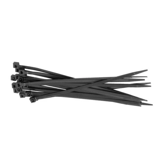 Gyorskötöző, kábelkötegelő, fekete, 3,6x140, STALCO PERFECT