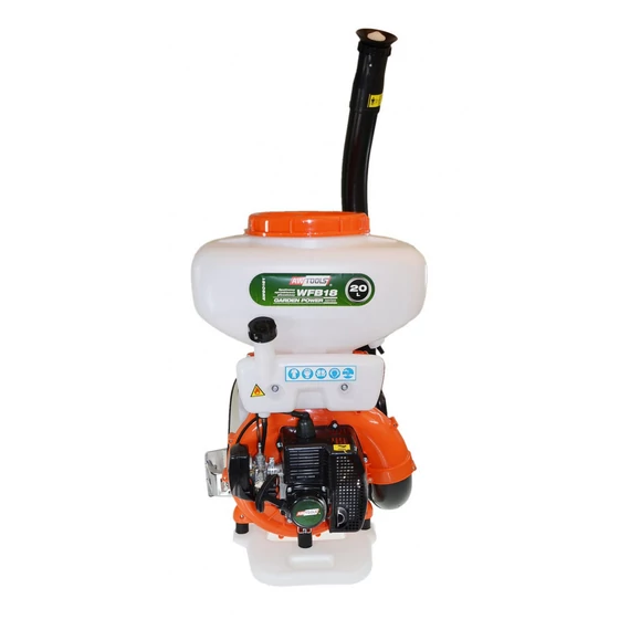 AWTOOLS benzines hátipermetező 20 l, 2130 W