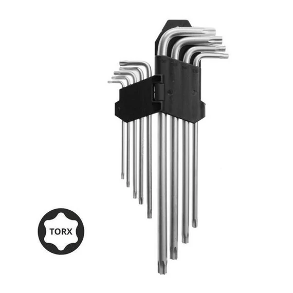 AW TORX / T10-T50 / DLUGIE / 9szt.