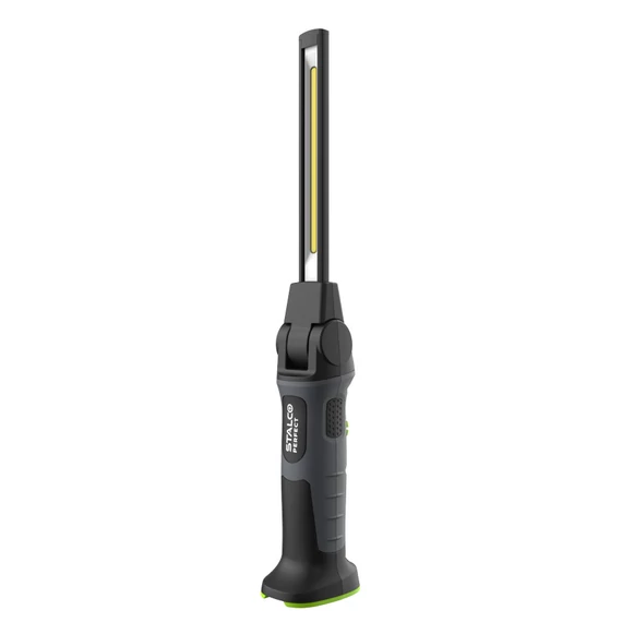 Akkus mágneses LED munkalámpa 10W/2W, IP65/IK07, 3200mAh, H-OSL10, STALCO PERFECT