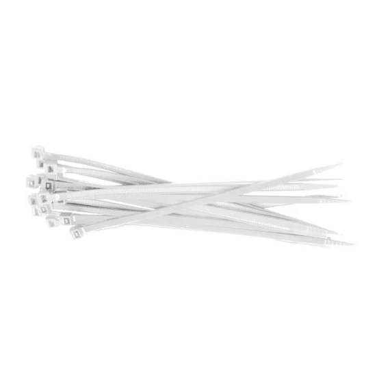 Gyorskötöző, kábelkötegelő, fehér, 4,8x200, STALCO PERFECT