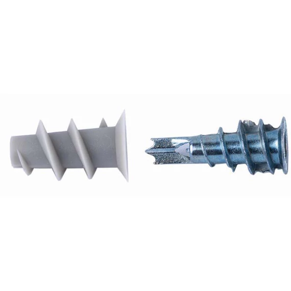 Önmetsző gipszkarton tipli műanyag, furtat: D=7mm, fal vastagsága: 3,5-4,0mm, STALCO