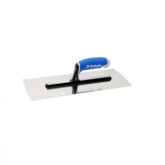 Rozsdamentes simító gipszkarton rögzítéshez 130x350 mm, 3K nyél, MASTER LINE, KUBALA