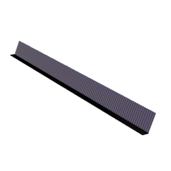 Roofbond AC lezárófésű fekete (1 m/db)