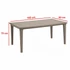 Kép 3/3 - Futon 4+1 kerti bútor garnitúra cappuccino