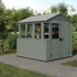 Kép 3/9 - Potting shed kültéri műanyag ház zöld