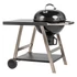 Kép 3/10 - MIR709 Faszenes grill polccal és kerekekkel 56 cm
