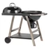 Kép 4/10 - MIR709 Faszenes grill polccal és kerekekkel 56 cm