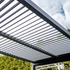 Kép 9/10 - LUXE pergola 4x4m antracit LED világítással