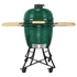 Kép 1/10 - Kerámia faszéngrill oldalpolcokkal, 46 cm ráccsal