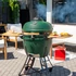 Kép 3/10 - Kerámia faszéngrill oldalpolcokkal, 52 cm ráccsal