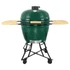 Kép 1/10 - Kerámia faszéngrill oldalpolcokkal, 57 cm ráccsal