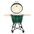 Kép 3/10 - Kerámia faszéngrill oldalpolcokkal, 57 cm ráccsal