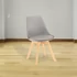 Kép 3/10 - Silla étkezőszék szürke színben