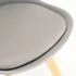 Kép 9/10 - Silla étkezőszék szürke színben