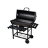 Kép 1/8 - Faszenes kerti BBQ hengeres grillsütő