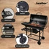 Kép 6/8 - Faszenes kerti BBQ hengeres grillsütő