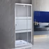 Kép 3/10 - Flexi-S állítható zuhanyajtó 76-91x185 cm