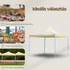 Kép 3/6 - Összecsukható kerti pavilon 3x3 m bézs