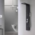 Kép 5/10 - Malaga Black hidromasszázs zuhanypanel
