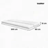 Kép 3/10 - DreamX szivacs matrac 90x200x12