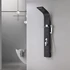 Kép 5/10 - Alegro Black hidromasszázs zuhanypanel, rozsdamentes acél
