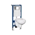 Kép 1/8 - Roya Doris 21CHR falba építhető WC tartály szett