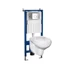 Kép 1/8 - Roya Doris 82CHR falba építhető WC tartály szett