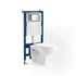 Kép 1/6 - Roya 82CHR falba építhető WC tartály szett