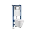 Kép 1/9 - Roya Ride 21CHR falba építhető WC tartály szett