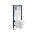 Kép 1/9 - Roya Ride 82CHR falba építhető WC tartály szett