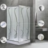 Kép 6/10 - Spirit BAMBOO 80x80 szögletes zuhanykabin, erősített akril zuhanytálcával