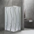 Kép 3/10 - Spirit BAMBOO 80x80 szögletes zuhanykabin, zuhanytálca nélkül