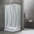 Kép 3/10 - Spirit BAMBOO 90x90 szögletes zuhanykabin, erősített akril zuhanytálcával