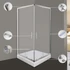 Kép 5/10 - Spirit Clear 80x80x194 cm szögletes zuhanykabin, zuhanytálcával