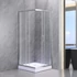 Kép 7/10 - Spirit Clear 80x80x194 cm szögletes zuhanykabin, zuhanytálcával