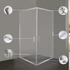 Kép 5/10 - Spirit Clear 90x90x180 cm szögletes zuhanykabin, zuhanytálca nélkül