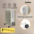 Kép 6/10 - Norde 7 tagos olajradiátor 600W/900W/1500W