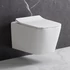 Kép 3/10 - Tina fali rimless WC soft close ülőkével