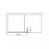 Kép 7/8 - WI01-90 Walker walk in zuhanyfal 90x195 cm , 8mm-es üveggel
