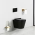 Kép 3/7 - Ride fali, rimless WC fekete