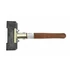 Kép 2/3 - AWTOOLS térkő kalapács cserélhető gumival 2,5 kg 34 cm