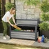 Kép 2/5 - Decocoat műanyag kerti pad/tároló 227 L