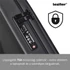 Kép 7/10 - Axen merevített Usb-s laptop hátizsák