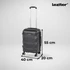 Kép 3/19 - TraveLux Max kabinbőrönd keményfedeles levehető kerékkel 50x40x20 cm