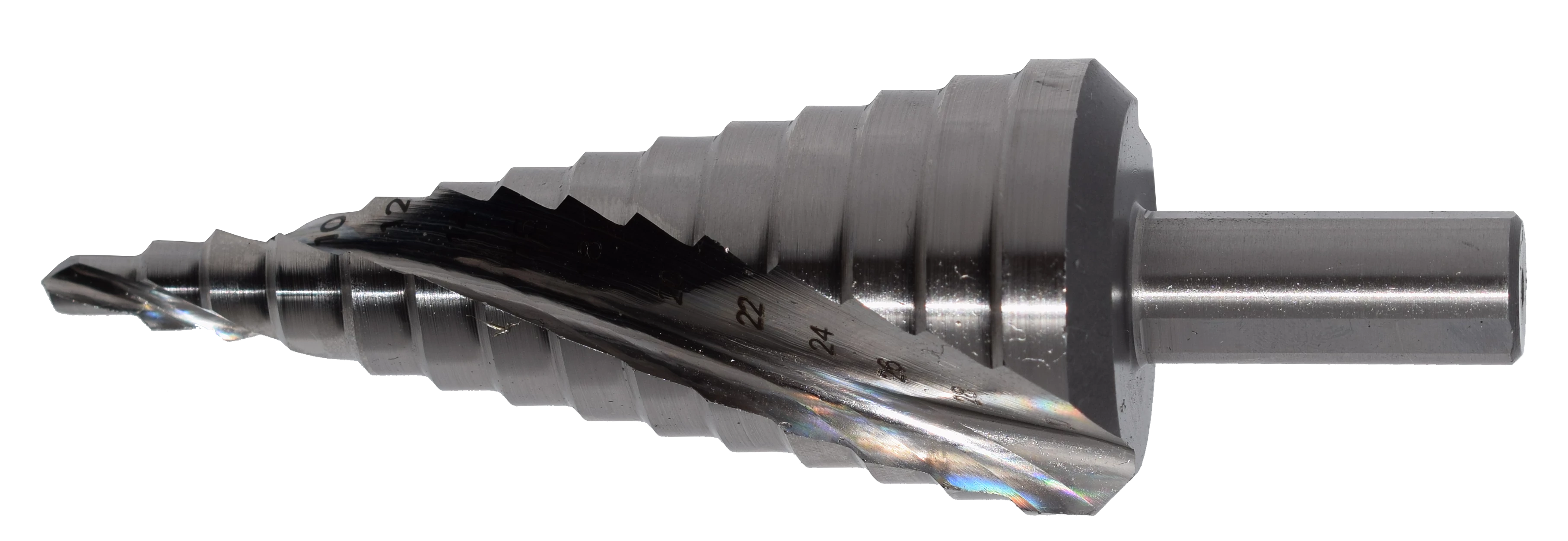 HSS-G Köszörült Lépcsős Fúró 4,0-30,0 mm