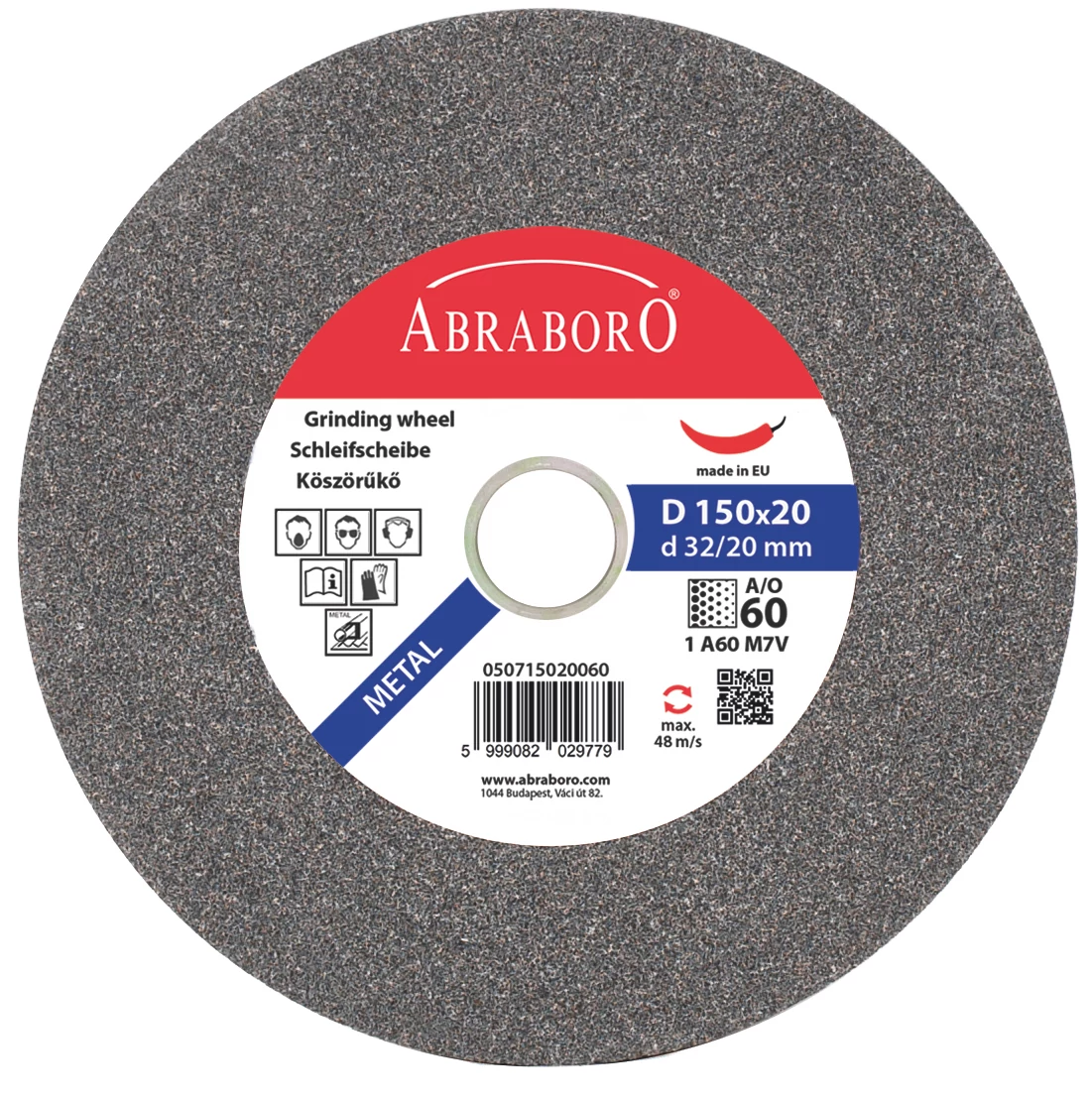 Köszörűkorong Kerámiakötéssel 200X20X20/Nk 24